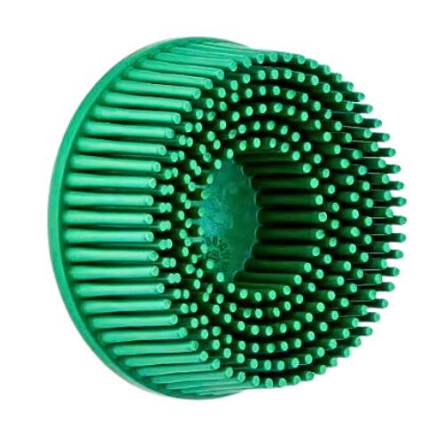 Scotch-Brite 07524 2" Green Roloc Bristle Disc, Coarse Grade, 10 pk -7524---Eagle National Supply