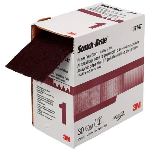 Scotch-Brite 07747 Primer Prep Scuff Pad, 4.75" x 15 ft Roll -7747---Eagle National Supply