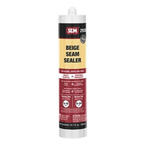 SEM 29382 1K Beige Seam Sealer, 10.1 oz Tube -29382 - Eagle National Supply