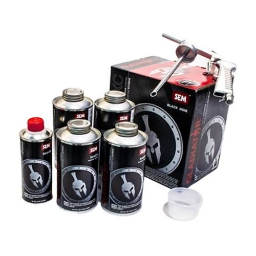 SEM 56650 | Gladiator XC | Black Bed Liner Kit W/Gun - 56650 - Eagle National Supply