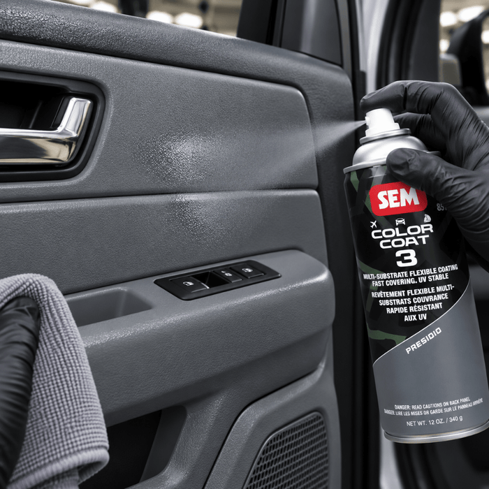 SEM 85163 Color Coat 3 Presidio, 16 oz | Aerosol | Auto Interior Paint -85163 - Eagle National Supply