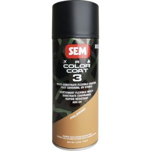 SEM 85323 Color Coat 3 Palomino, 16 oz | Aerosol | Auto Interior Paint - 85323 - Eagle National Supply
