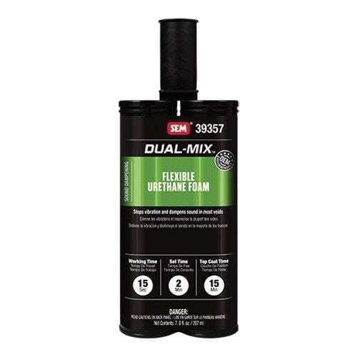 SEM® Dual-Mix™ 39357 Black Flexible Urethane Foam, 7 oz Cartridge ---Eagle National Supply