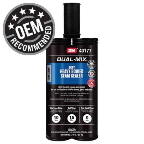 SEM Dual-Mix 40177 Heavy Bodied Gray Seam Sealer, 7 oz -40177---Eagle National Supply