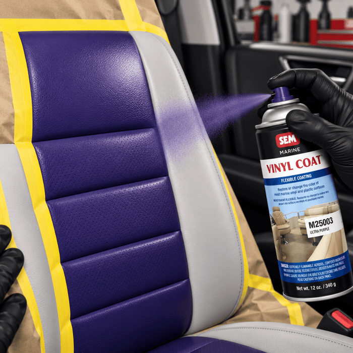 SEM M25003 Ultra Purple, 12oz | Aerosol | Marine Vinyl Coat -M25003 - Eagle National Supply