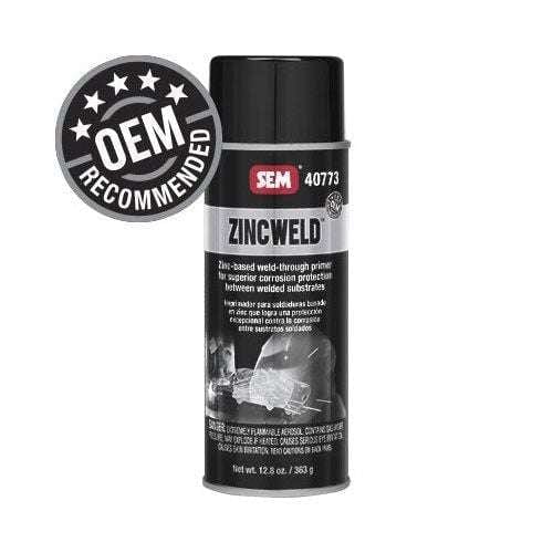 SEM® Zincweld 40773 Silver Weld-Through Primer, 16 oz Aerosol ---Eagle National Supply