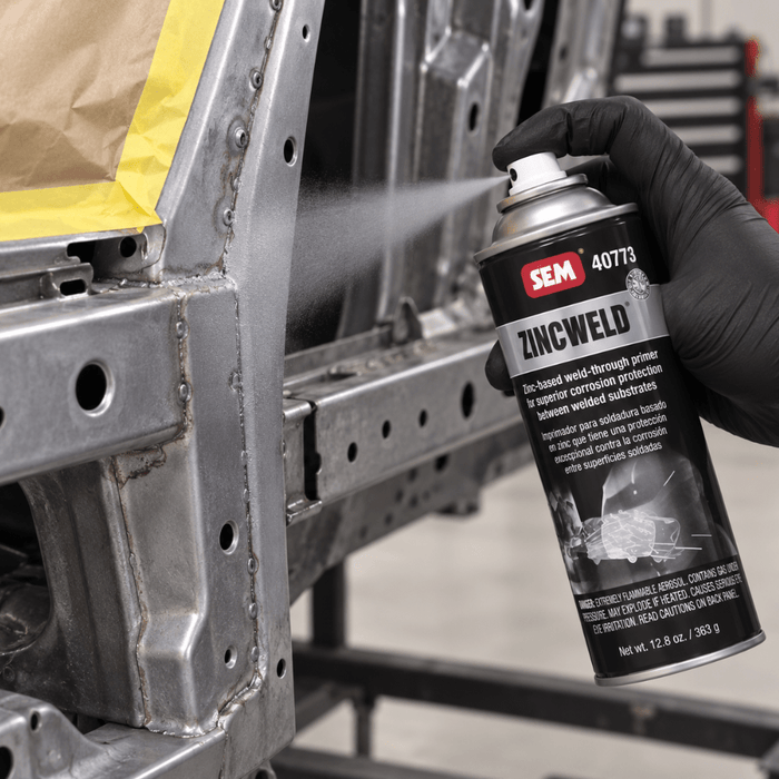 SEM® Zincweld 40773 Silver Weld-Through Primer, 13 oz Aerosol -40773 - Eagle National Supply