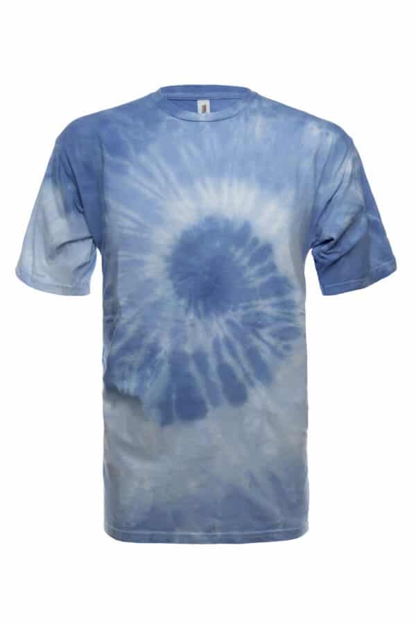 Sky Multi Spiral Tie-Dye T-Shirt