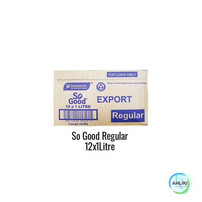 So Good Regular 12 By 1 Litre (5109140) [SORRY, SOLD OUT] "PICKUP FROM AH LIKI WHOLESALE" - Samoamarket.com