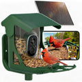 Solar-Powered Smart Bird Feeder with 2.5K HD WiFi Camera