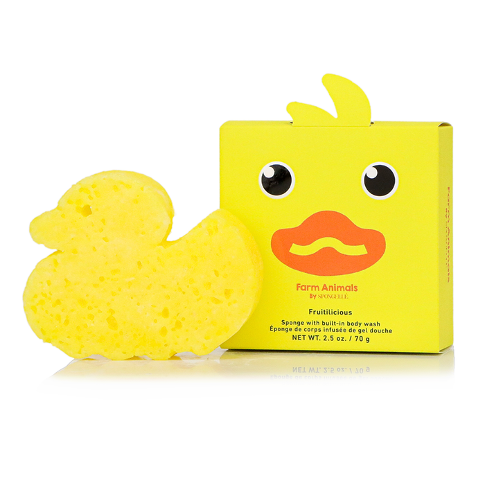 Spongellé Danny Duck Body Wash Infused Buffer