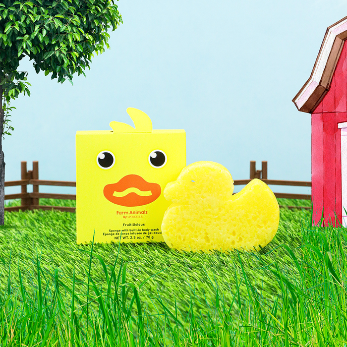 Spongellé Danny Duck Body Wash Infused Buffer
