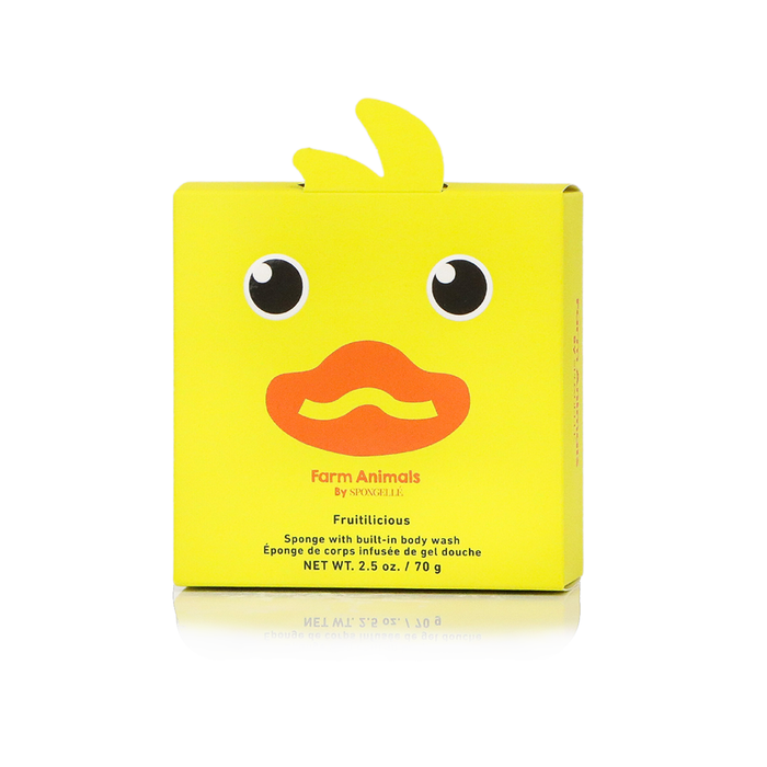 Spongellé Danny Duck Body Wash Infused Buffer