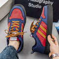 Striped Skate Low-Top Sneakers