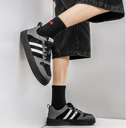 Striped Skate Low-Top Sneakers