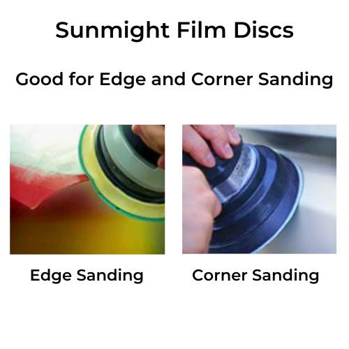 Sunmight 6 Inch 2000 Grit Green Film Grip Sanding Disc, 50 pk -01423---Eagle National Supply