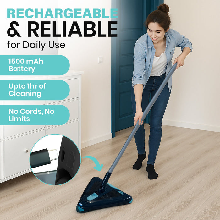 Sweeper Max – Tri-Brush Floor Sweeper
