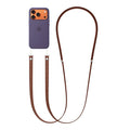 Telefoonkoord Aeria Crossbody - bruin