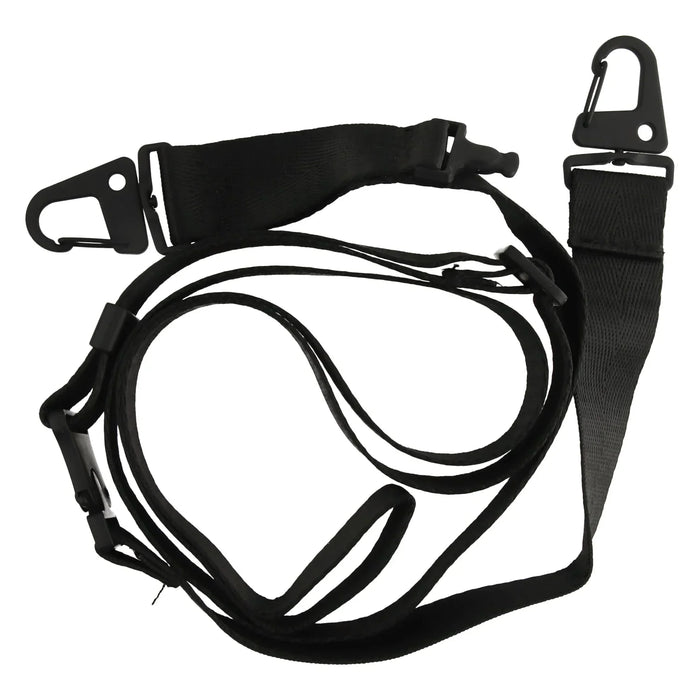 Telefoonkoord bagstrap - zwart