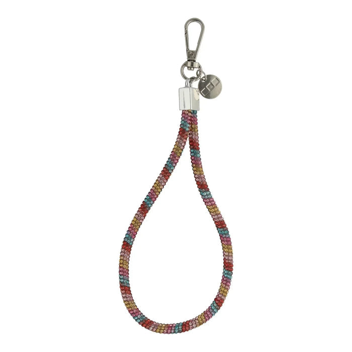 Telefoonkoord Diamond - veelkleurig - zilver