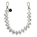 Telefoonkoord Heart - zilver - zilver