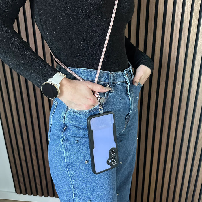 Telefoonkoord Longa - rose - goud