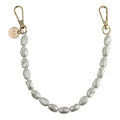 Telefoonkoord short pearl - goud