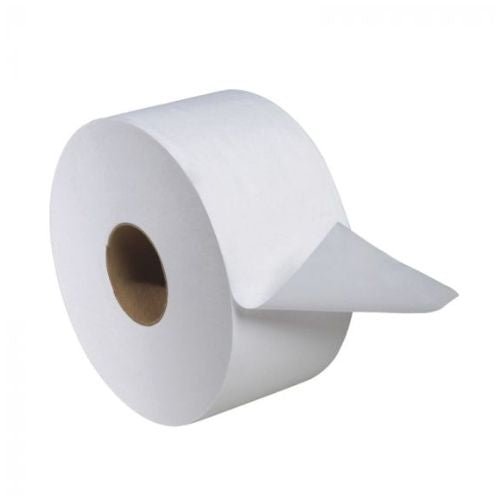 Tork 12024402 Mini Jumbo Bath Tissue Case | 750' | 2 Ply - 12024402 - Eagle National Supply