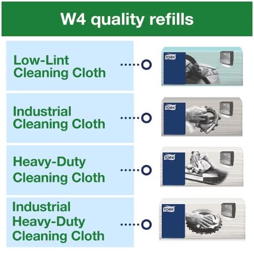 Tork 440278A Lint Free Industrial Wipe | Case of 5 | 4 Ply - 440278A - Eagle National Supply