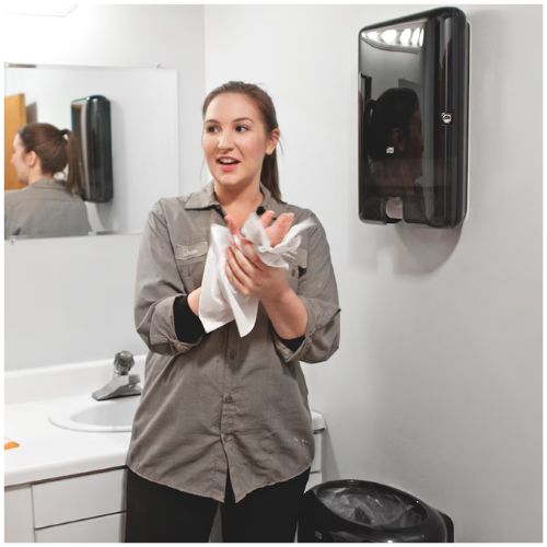 Tork Xpress 552028 Hand Towel Dispenser | Black - 552028 - Eagle National Supply