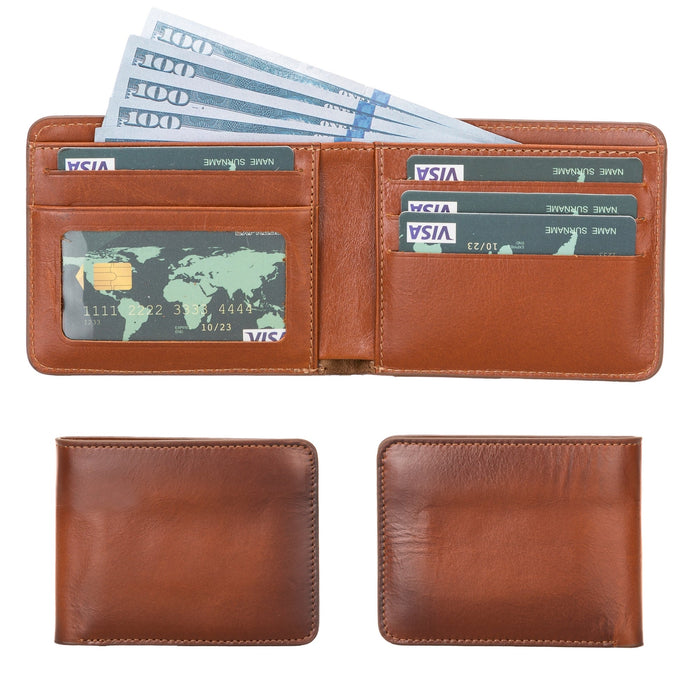 TORONATA Arvada RFID Leather Bifold Wallet