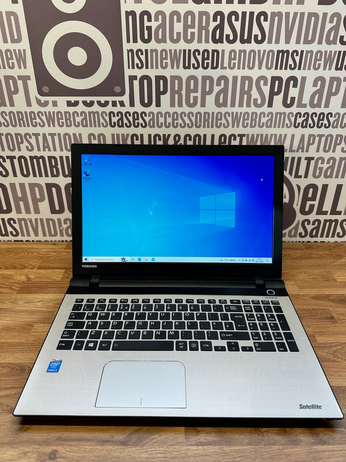 Toshiba Laptop L50-C-1GM - Intel Core i3 8GB RAM 1TB HDD