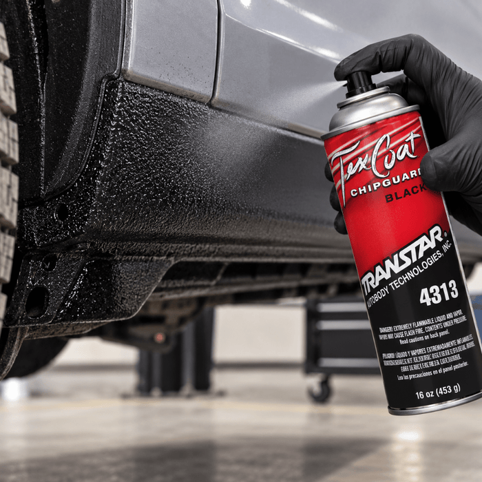 TRANSTAR® 4313 Black Tex Coat Chip Guard, 16 oz Aerosol -4313 - Eagle National Supply