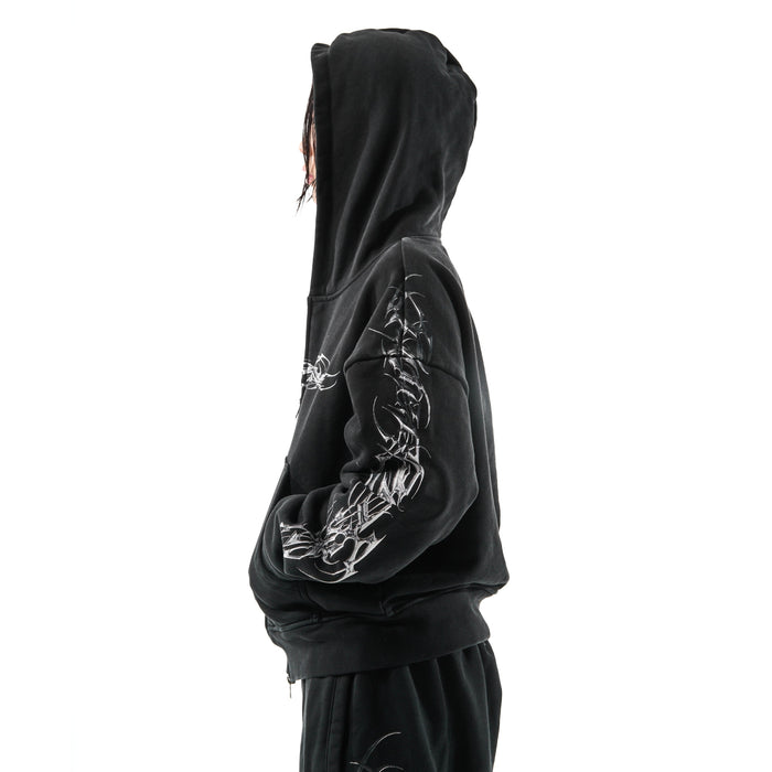 Tribametal Zip-Up Hoodie