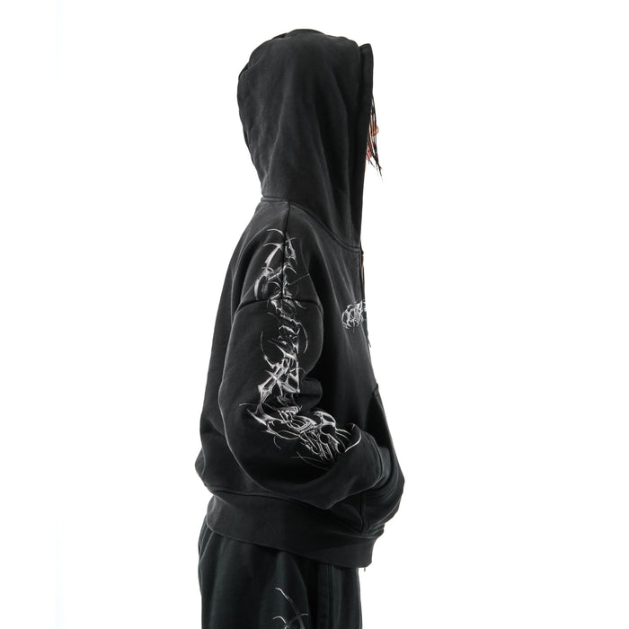 Tribametal Zip-Up Hoodie