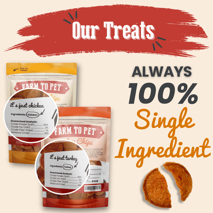 Turkey & Chicken Chip Dog Treat Duo