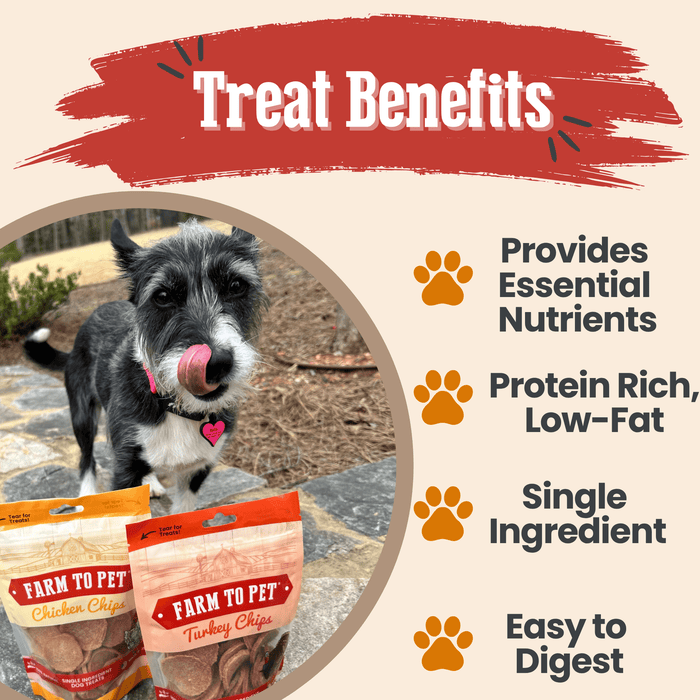 Turkey & Chicken Chip Dog Treat Duo