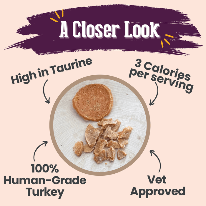 Turkey Crumbles for Cats