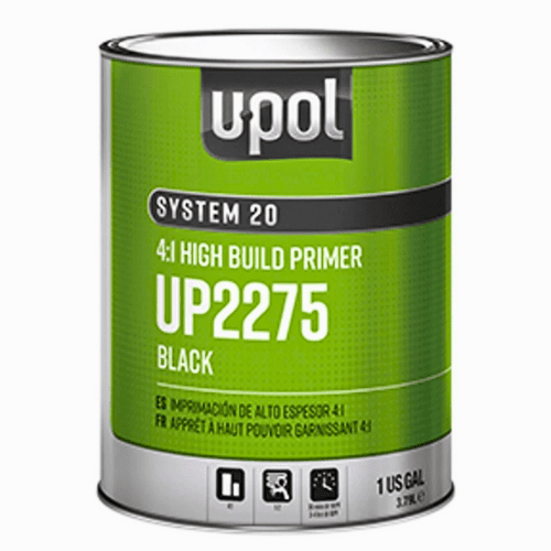 U - POL SYSTEM 20 UP2275 4:1 High - Build 2K Black Primer, 1 Gallon - 2275 - Eagle National Supply