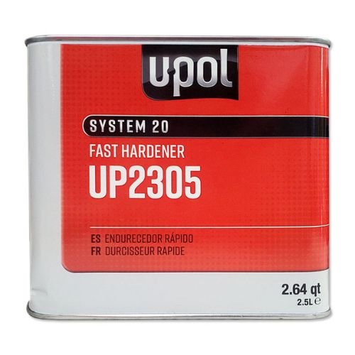 U-POL SYSTEM 20 UP2305 National Rule Fast Hardener, 2.5 L Tin -2305---Eagle National Supply