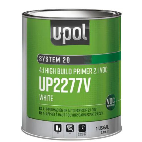 U-POL UP2277V White Primer 1 Gallon, 3 in 1, Low VOC -2277V - Eagle National Supply