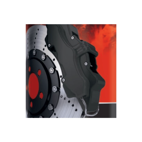 Upol Raptor 4930 Satin Black Caliper Paint, 10 oz - 4930 - Eagle National Supply