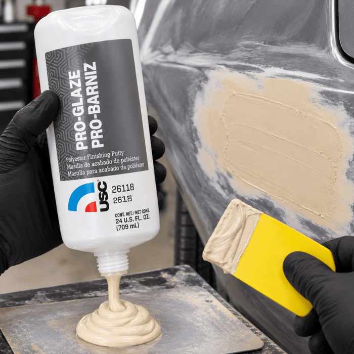 USC® PRO-GLAZE™ 26118 Polyester Finishing Putty, 24 oz -26118 - Eagle National Supply