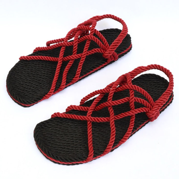Black and Red / 5 Womens / Unisex