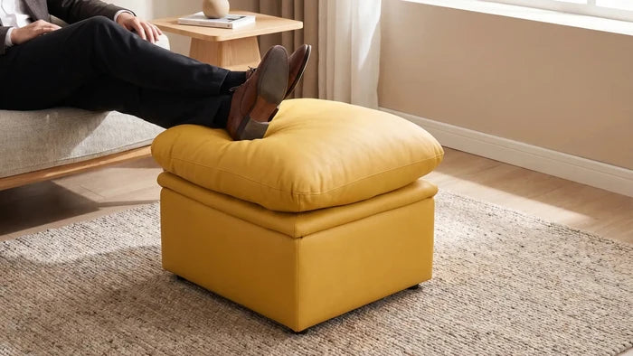 verona-mustard-leather-footstool