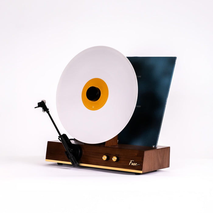 Vertical Vinyl Record Player with Bluetooth