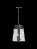 Black ceiling light, by Votatec, for hallway, bedroom, or entryway