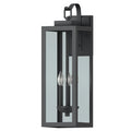 Black wall sconce, by Votatec, for hallway or living room