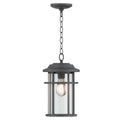 Black ceiling light, by Votatec, for hallway, bedroom, or entryway