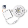 White recessed light, by Votatec